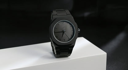 Arabic Black Numeral Watch | Bold Minimalist Design
